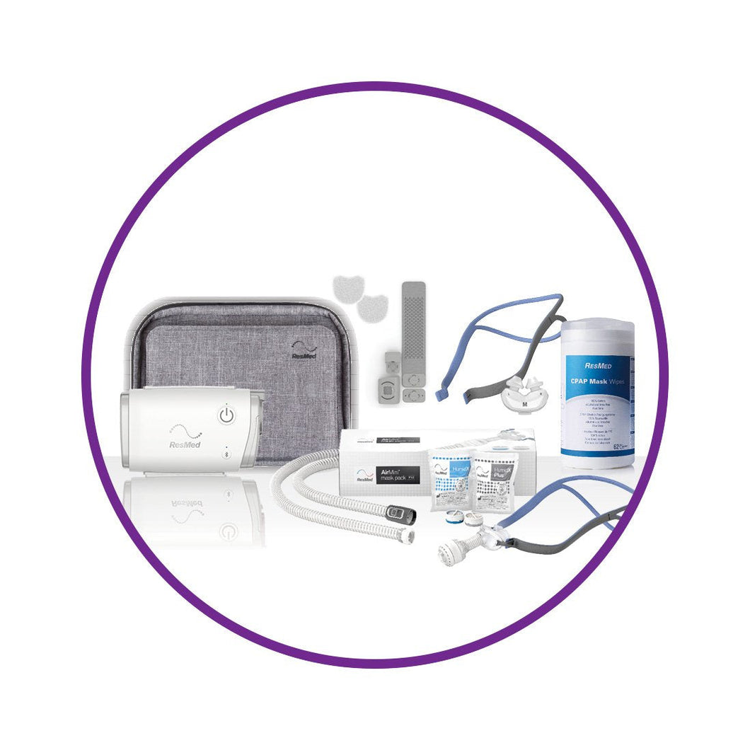 ResMed Therapy Plans – AirMini Basic Plan - $55.00 Per month (for 36 months) plus an initial fee of $99.00 - CPAP Depot